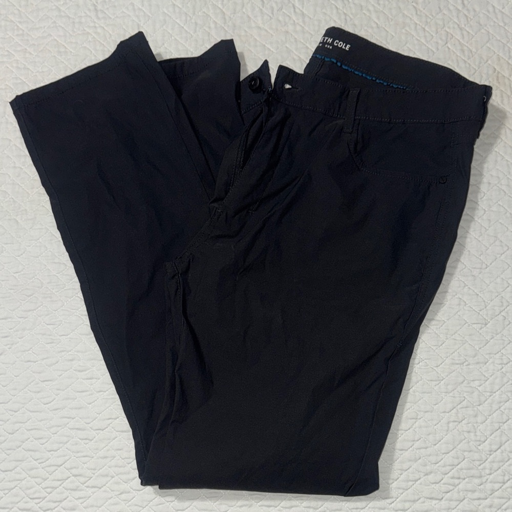 Kenneth Cole Men's Black Utility Pant